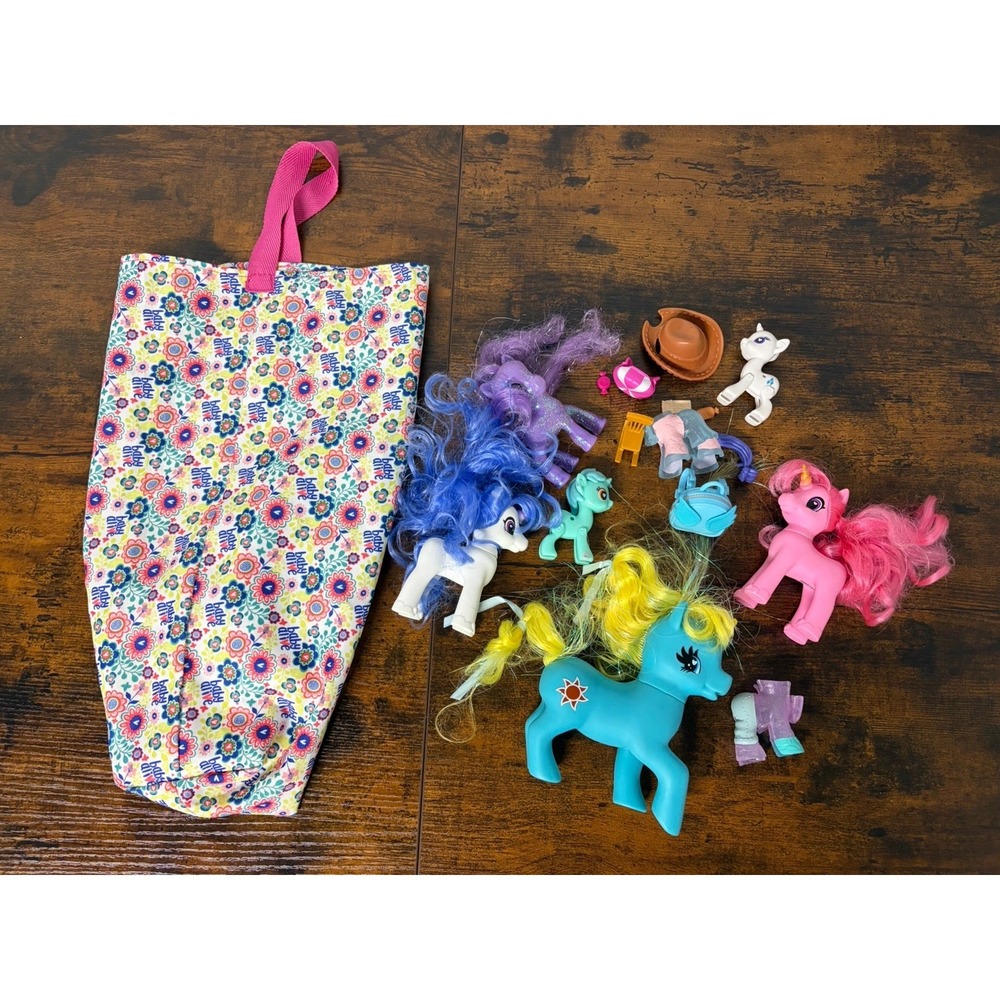 Misc Lot Of Pony Toys And Accessories‎ 10+ Pieces